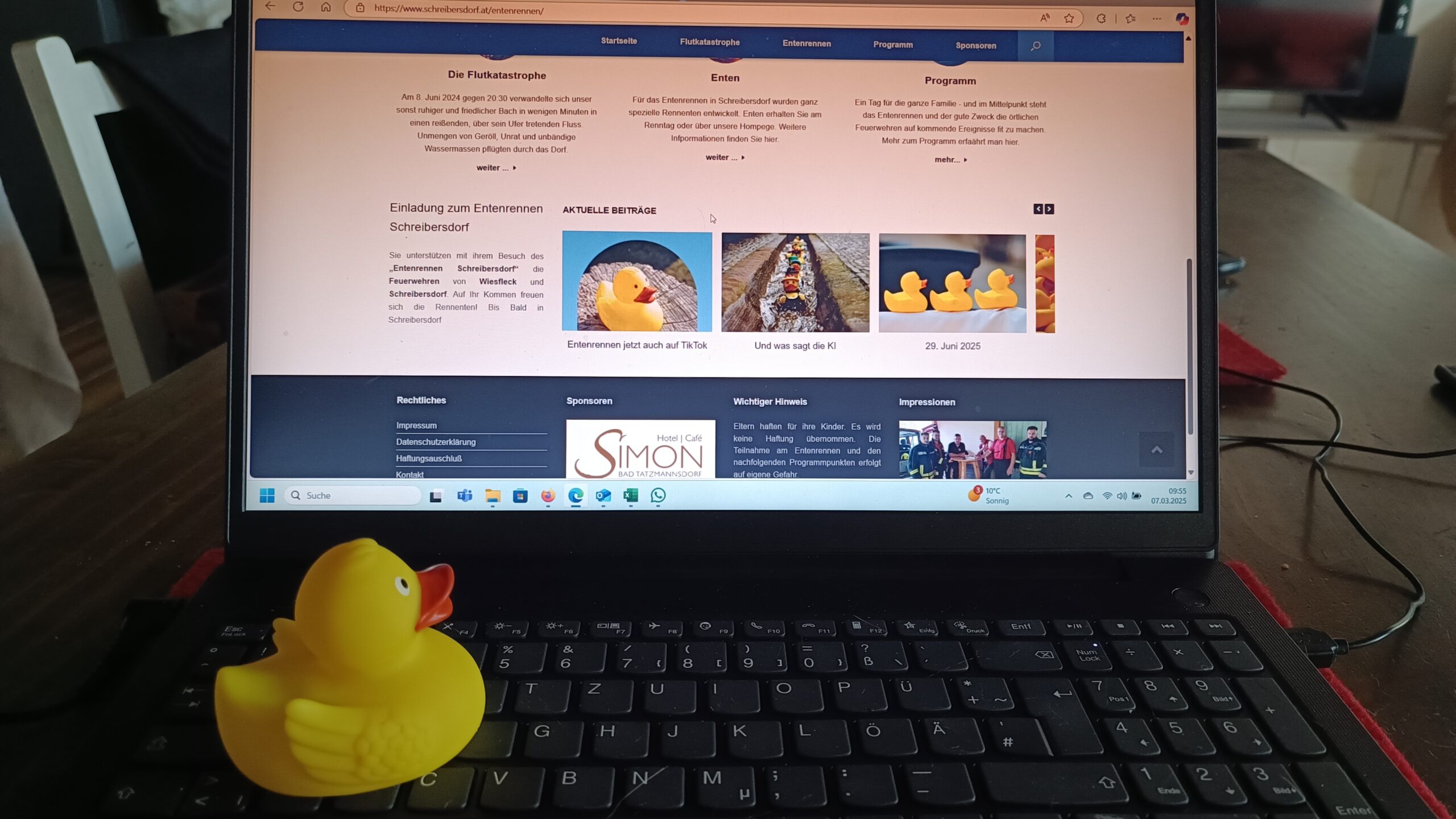 Willkommen MAD DUCK