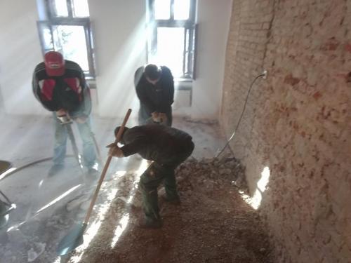 Renovierung Gebetsraum