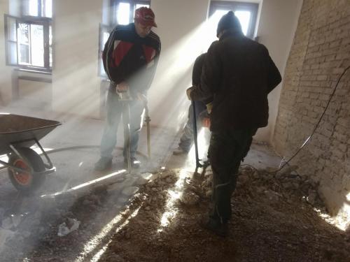 Renovierung Gebetsraum